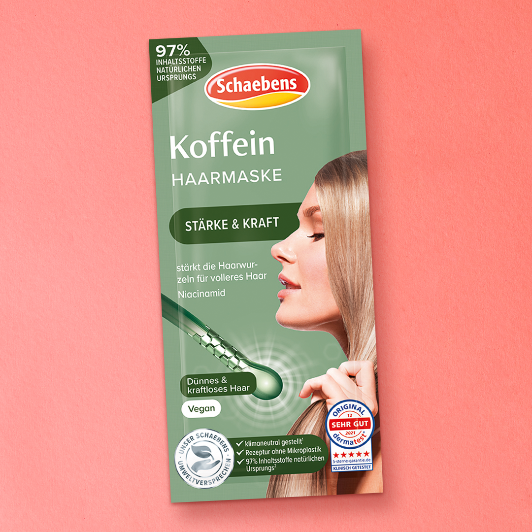 Koffein Haarmaske